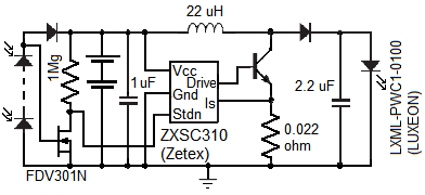 Solar light schematic