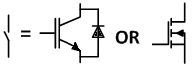 Unidirectional solid state switch